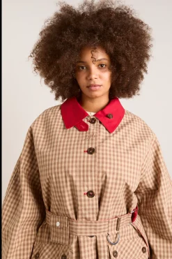 Anja Reversible Honey Trench