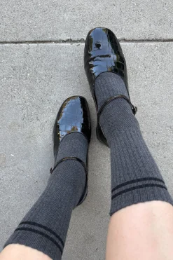 Boyfriend Socks (Charcoal)