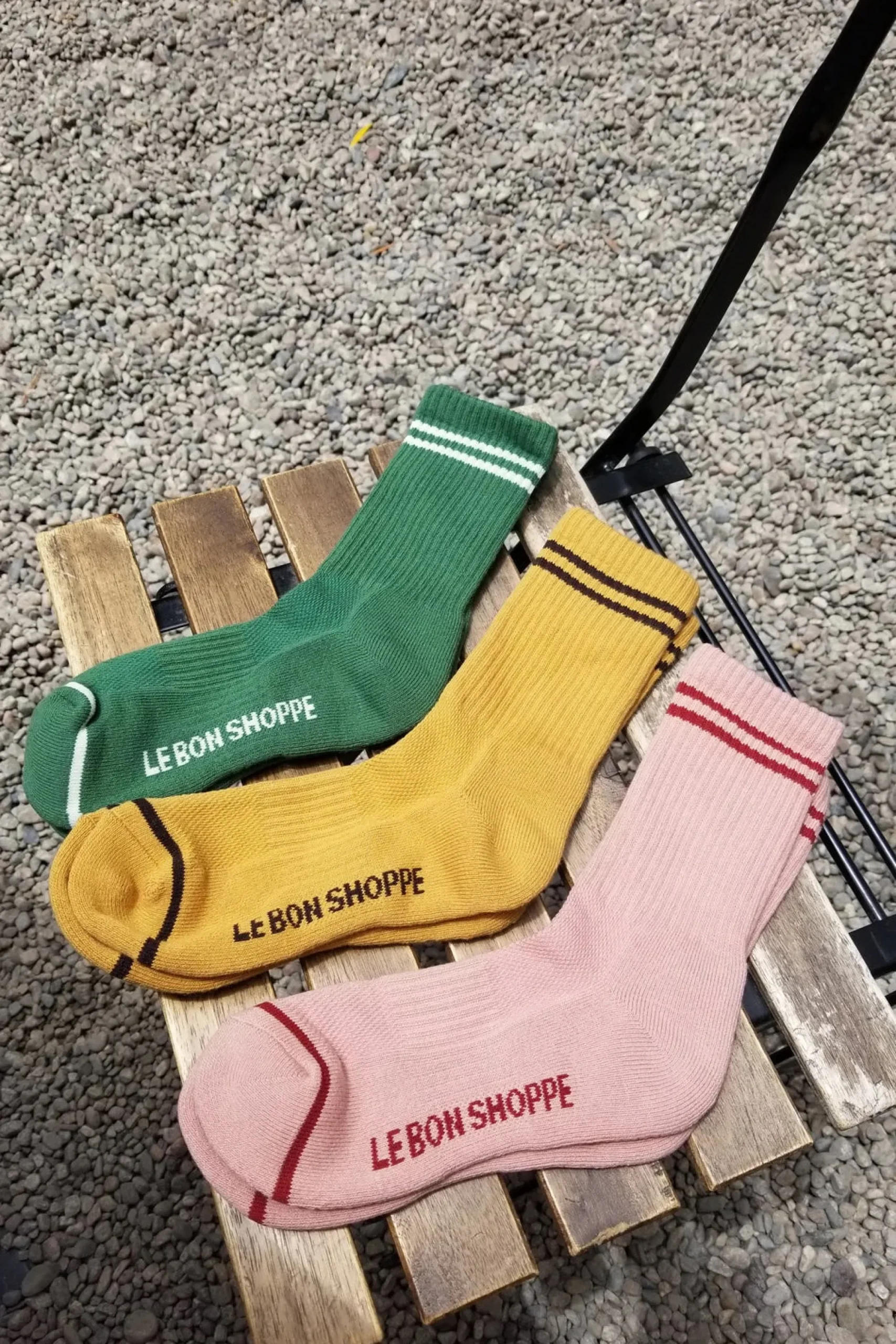 Boyfriend Socks (Vintage Pink)