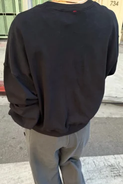 Cali Jersey Sweatshirt (True Black)