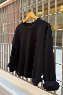 Cali Jersey Sweatshirt (True Black)