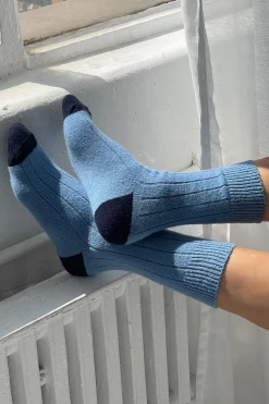Cashmere Socks (Bluebell)