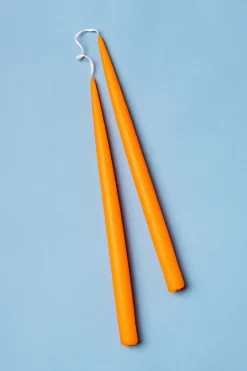 Classic Taper Candles (Tangerine)