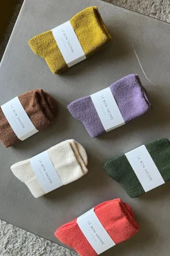 Cloud Socks (Green Olive)