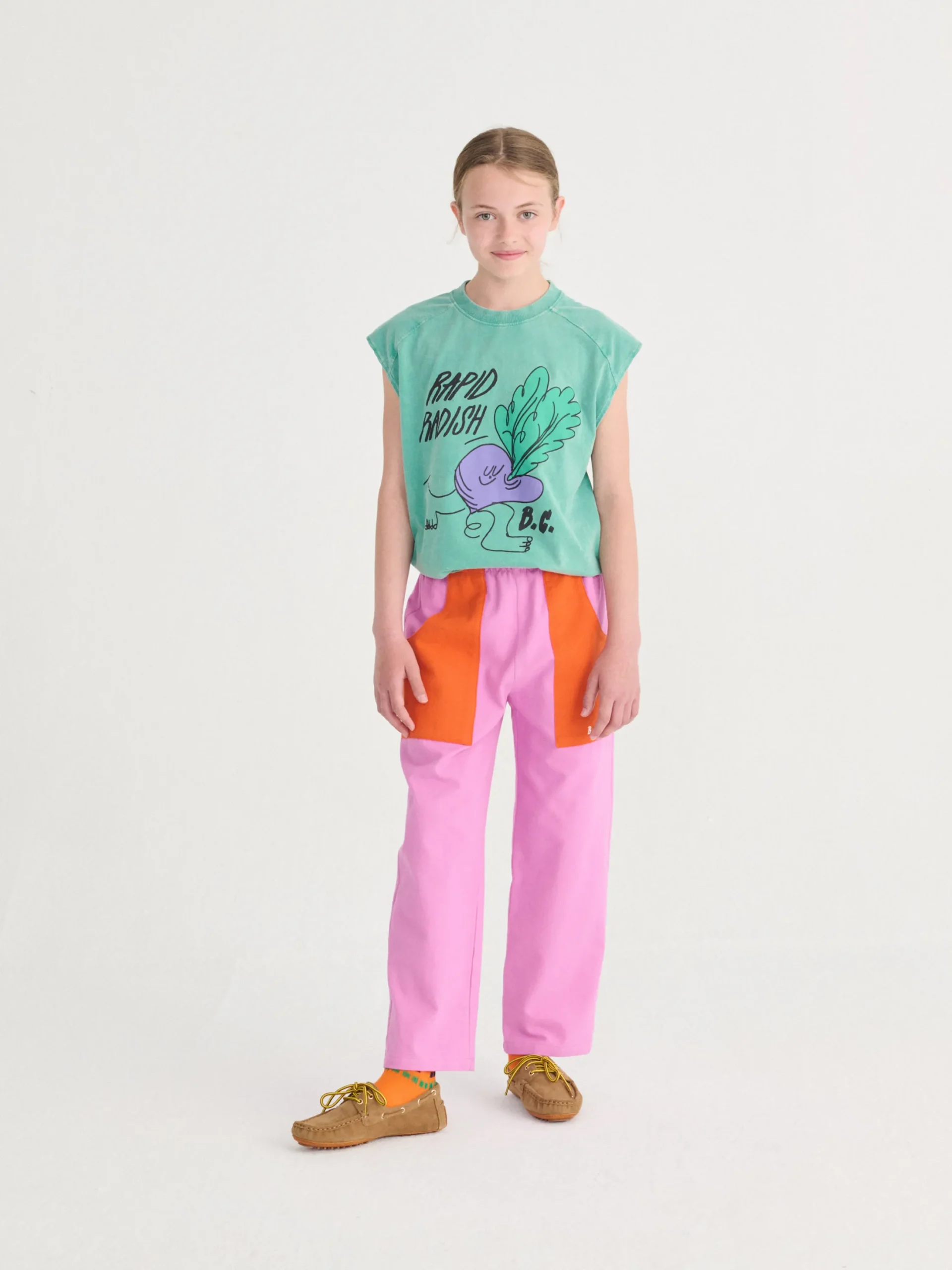 Color Block Woven Pants (Kids)