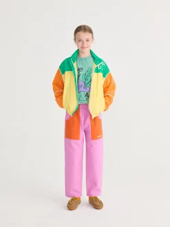 Color Block Woven Pants (Kids)