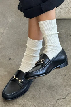 Crisp Step Socks (White)