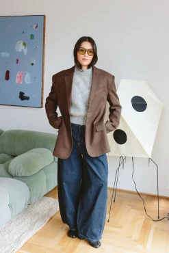 Daisy Blazer (Brown)