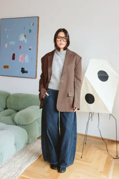 Daisy Blazer (Brown)