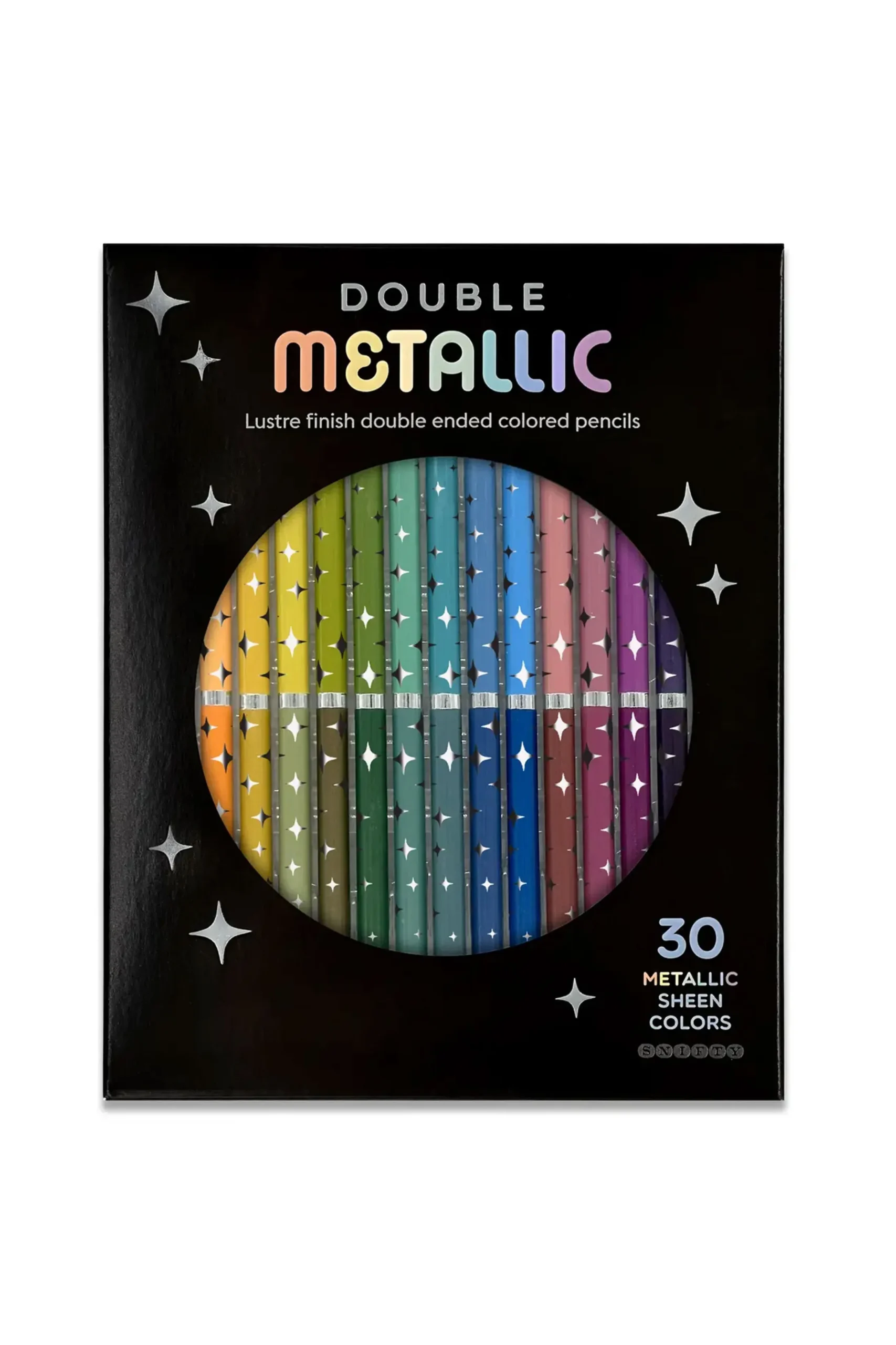 Dual Ended Colored Pencil Set (Metallic)