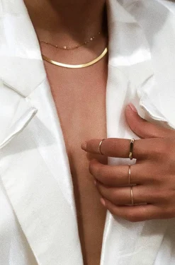 Florence Herringbone Necklace