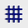 Grid Trivet (Blue)