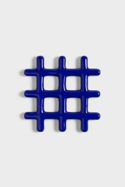 Grid Trivet (Blue)
