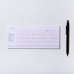 Habit Tracker Notepad – Daily & Monthly Grid Habit Tracker