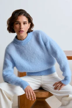 Jane Mohair Sweater (Sky Blue)