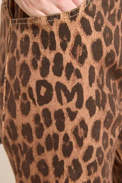 Kenny Twill Jeans (Leopard)