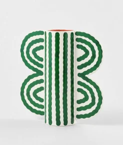 Large Butterfly Vase (Green)