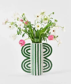 Large Butterfly Vase (Green)