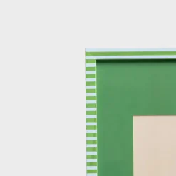 Large Patch Photo Frame (Stripe)