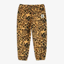 Leopard Fleece Joggers