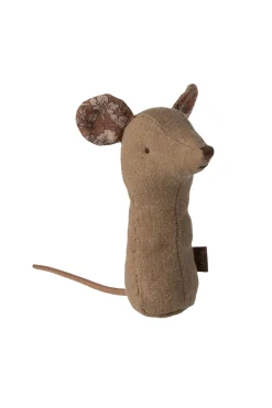 Lullaby Friends Rattle (Mouse in Light Umber)