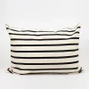Medium Rectangle Cushion Cover (Juana Black/White)