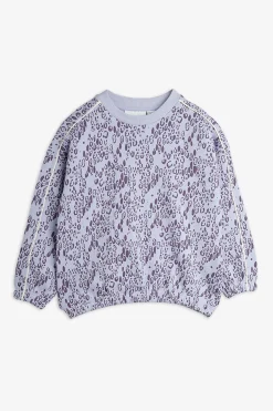 Mini Leopard Sweatshirt (Purple)
