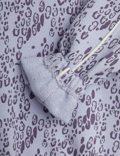 Mini Leopard Sweatshirt (Purple)