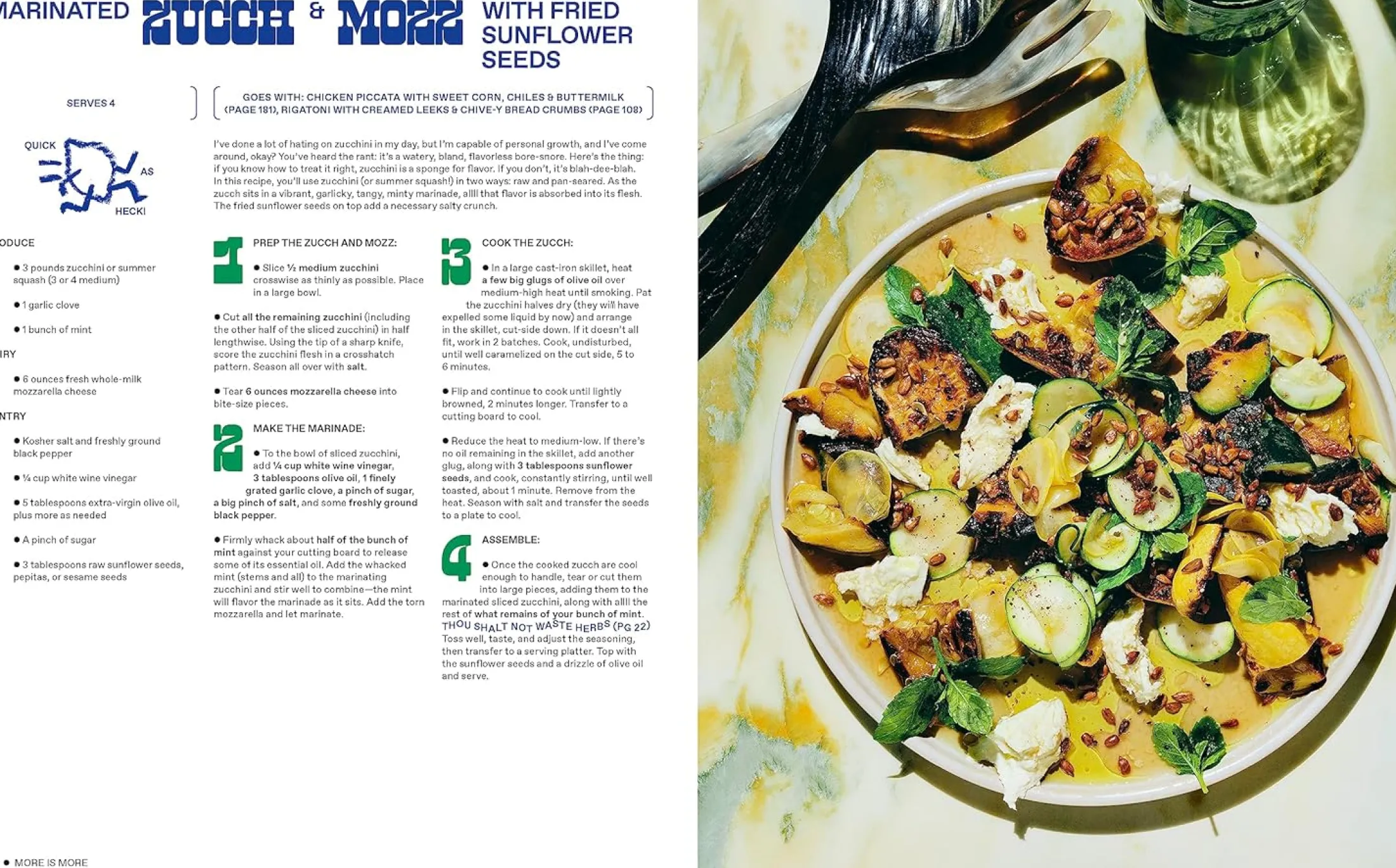 More is More: Get Loose in the Kitchen