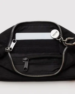 Nylon Pochette Bag (Black)