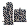 Oven Mitt & Potholder Set (Cheetah)