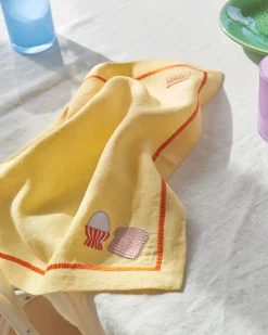 4-Piece Linen Napkin Set (Breakfast is Served)