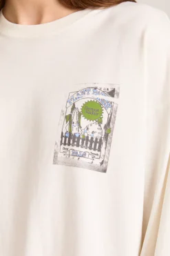 Plant Patch Pals Long Sleeve Tee (Ecru)
