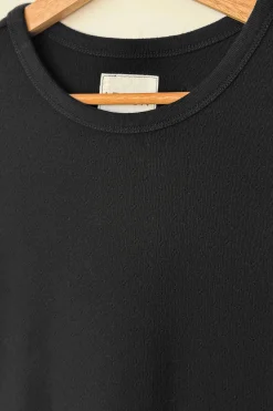 Pointelle Babe Tee (Black)