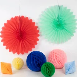 Rainbow Honeycomb Decoration Kit