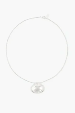 Reflection Pendant Necklace (Silver)