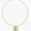 Reflection Pendant Necklace (Gold)