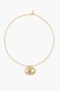 Reflection Pendant Necklace (Gold)