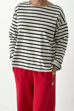 Sailor Top (Navy Stripe)