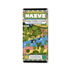 Salted Toffee Crackle Truffle Bar