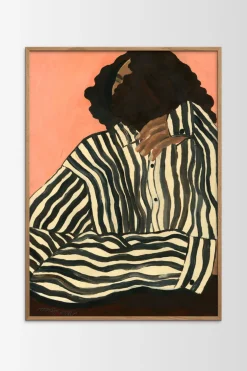 Serene Stripes Poster