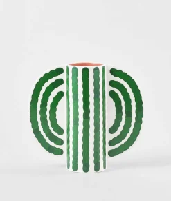 Small Butterfly Vase (Green)