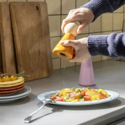 Small Halma Salt & Pepper (Orange)