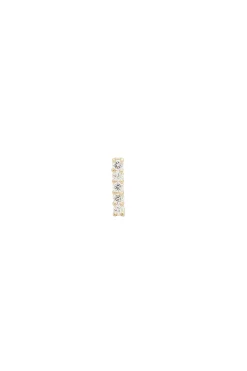 Solid Gold CZ Bar Stud (Various)
