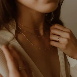 Solid Gold CZ Tiara Ring (Various)