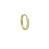 Solid Gold Huggie Hoop (Single)