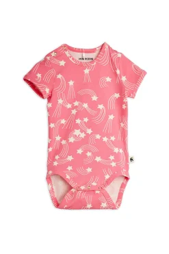 Starfall Short Sleeve Onesie (Pink)