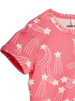 Starfall Short Sleeve Onesie (Pink)