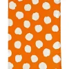 Tea Towel Set (Big Smudge Orange)