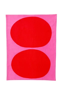 Tea Towel Set (Rocks Red)